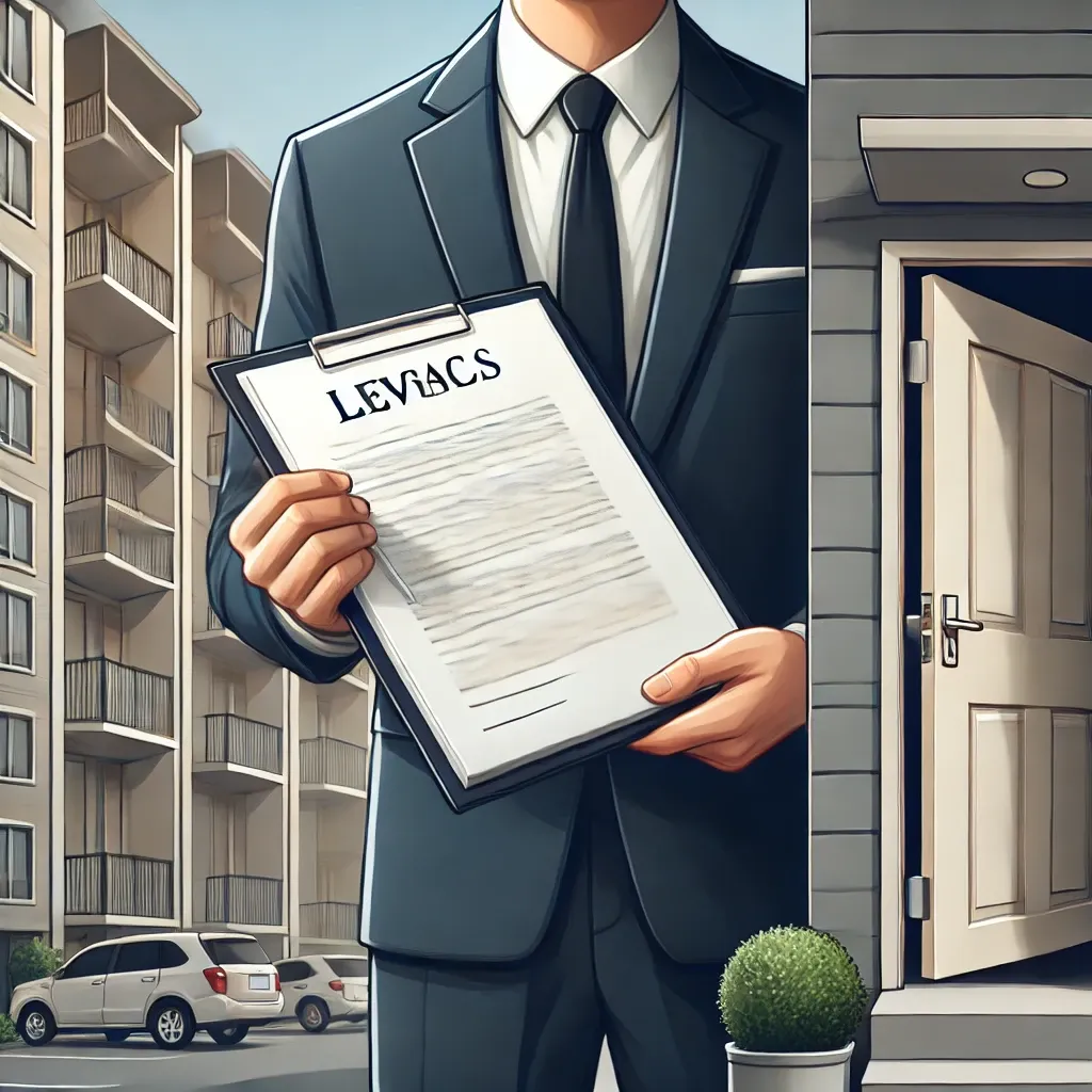 명도소송-임대차-종료-임대인이-문앞에서-법적-서류