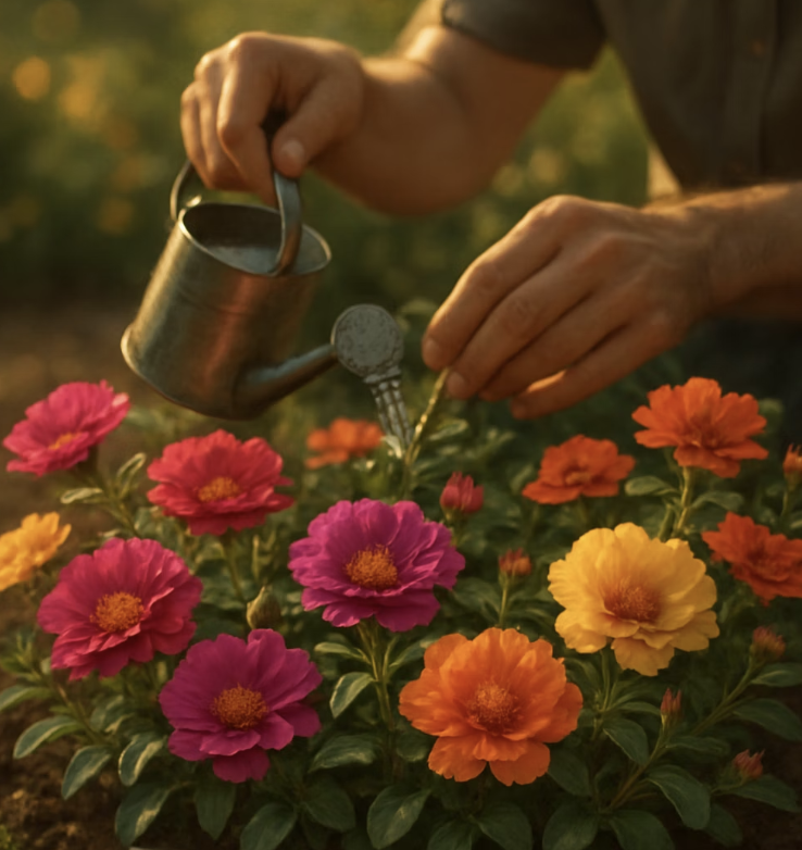 햇볕을 사랑하는 꽃, 채송화가 흐린 날에는 꽃을 피우지 않는 이유