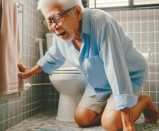 노후 욕실에서 발생하는 사고 유형 분석