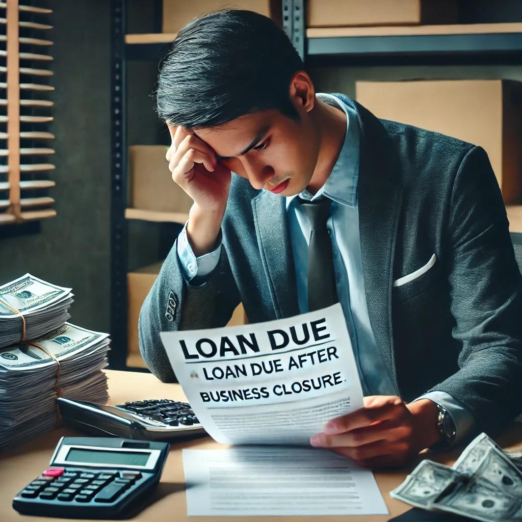 폐업 대출 만기