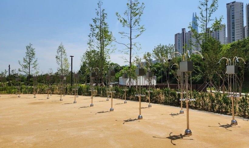 잠실 자연형 물놀이장 시설