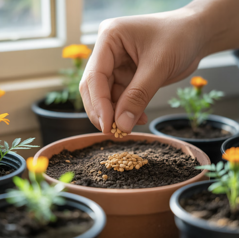 씨앗 뿌리기, 이렇게 쉽다고?