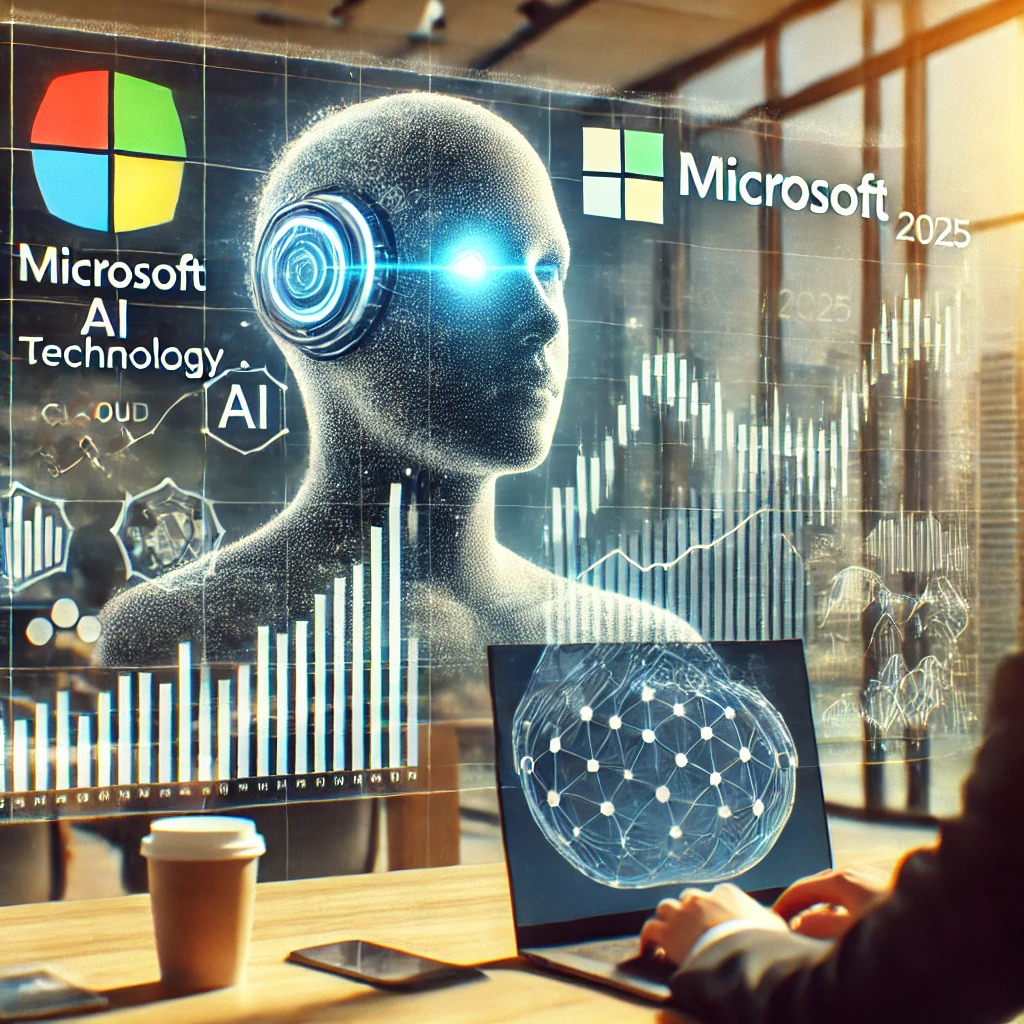 "마이크로소프트(MSFT) 주식 트렌드와 AI·클라우드 성장 전망을 분석하는 투자 화면."