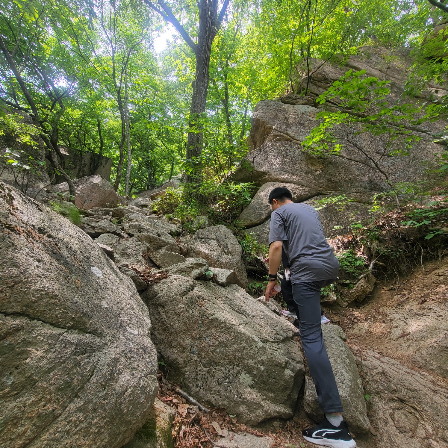 속리산 문장대(아이와 등산하기)