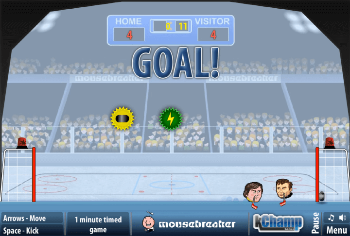 스틱을-휘둘러-골대에-공을-넣는-화면