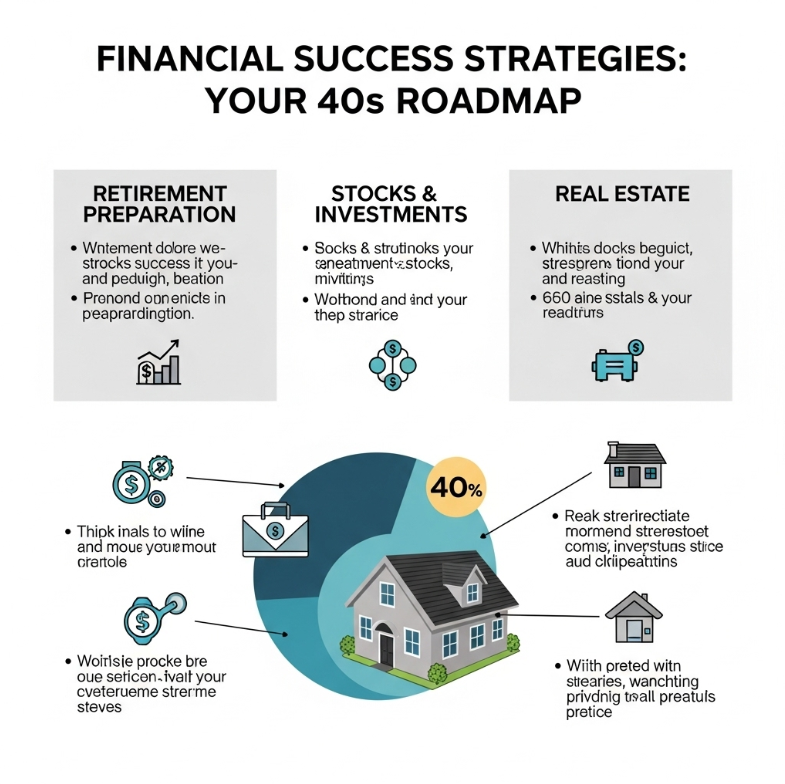 40대 재테크 성공 전략 노후준비, 주식, 부동산