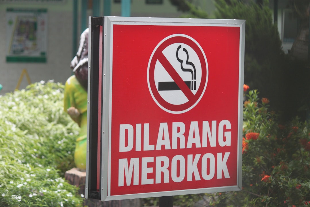 Smoking area