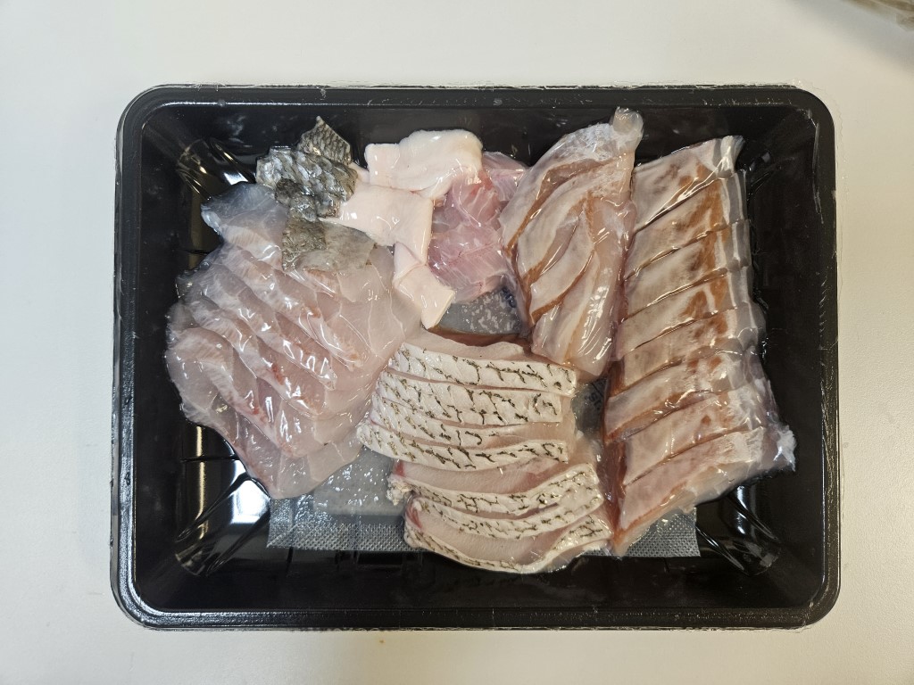 민어회 포장 사진