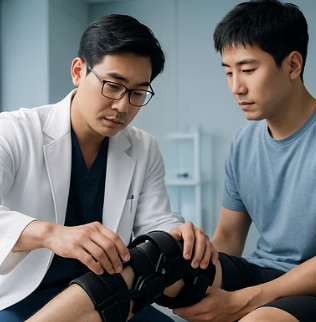 무릎 통증 완화, 무릎보호대의 과학적 원리