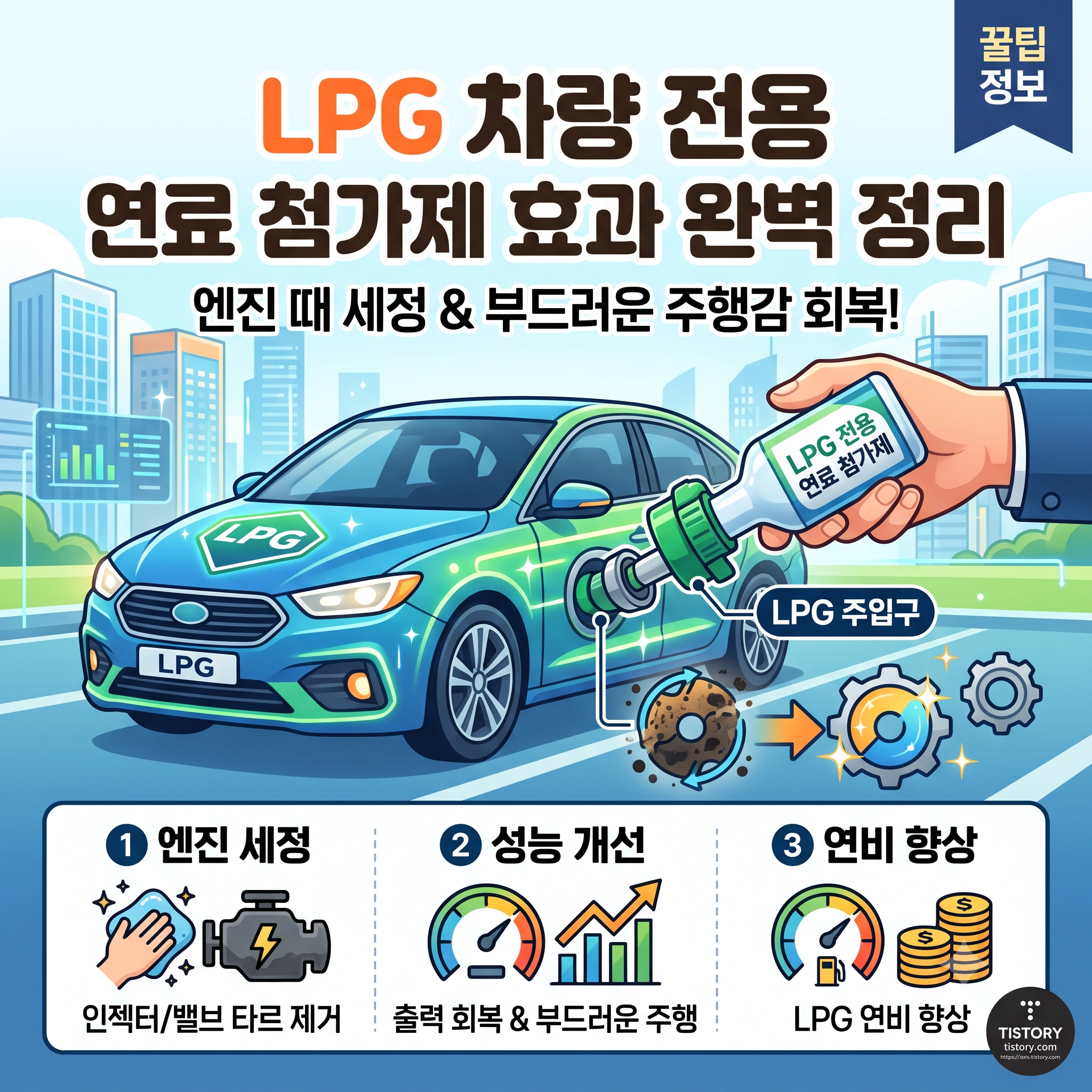 LPG차량 연료 첨가제 효과와 올바른 사용법 완벽 정리