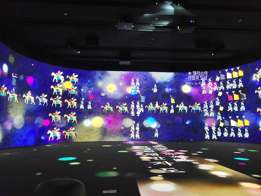 국립중앙박물관 시원한 여름 가볼만한곳, 디지털 실감 영상 후기