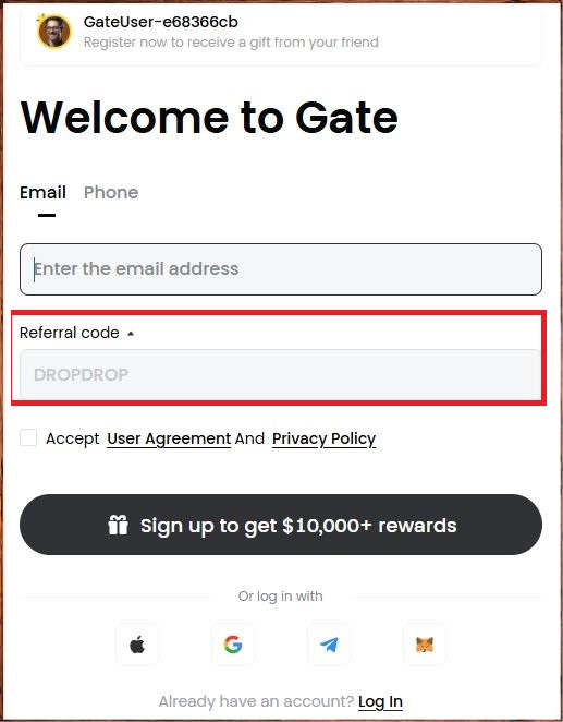 게이트아이오 가입방법 설명