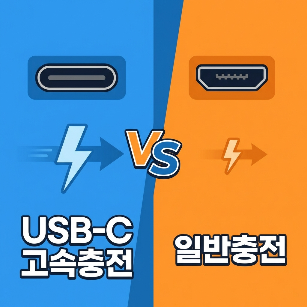 USB-C 충전 왜 더 빠를까? 일반 충전과의 결정적 차이 완벽 분석