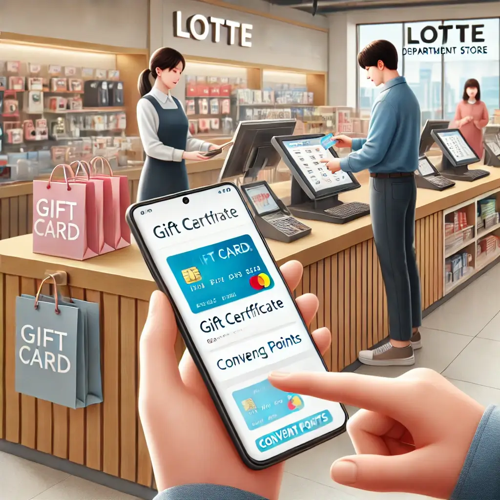 롯데상품권 엘포인트 전환 방법 및 현금화 방법