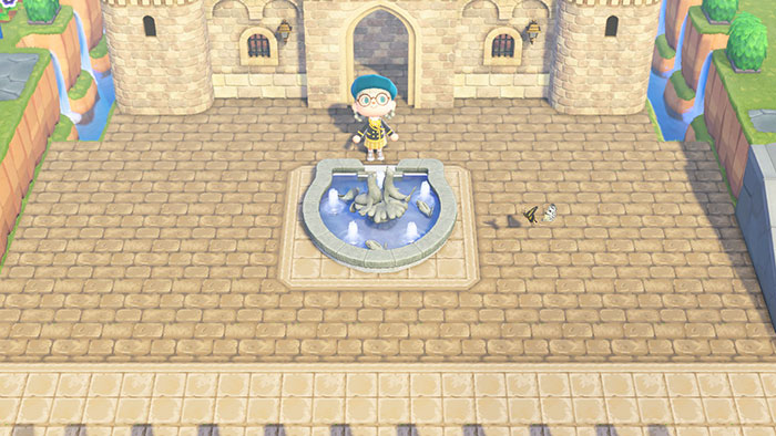 동물의 숲 유럽풍 성 만들기