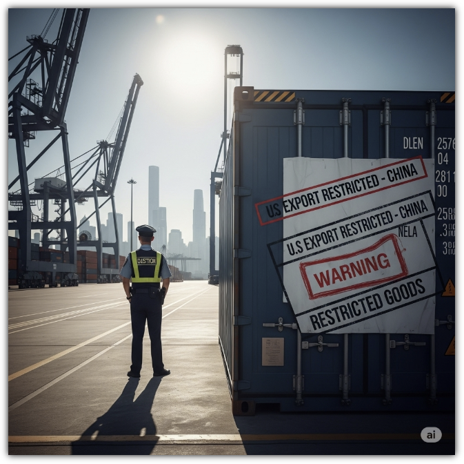 미국의 반도체장비 중국반입 금지 정책