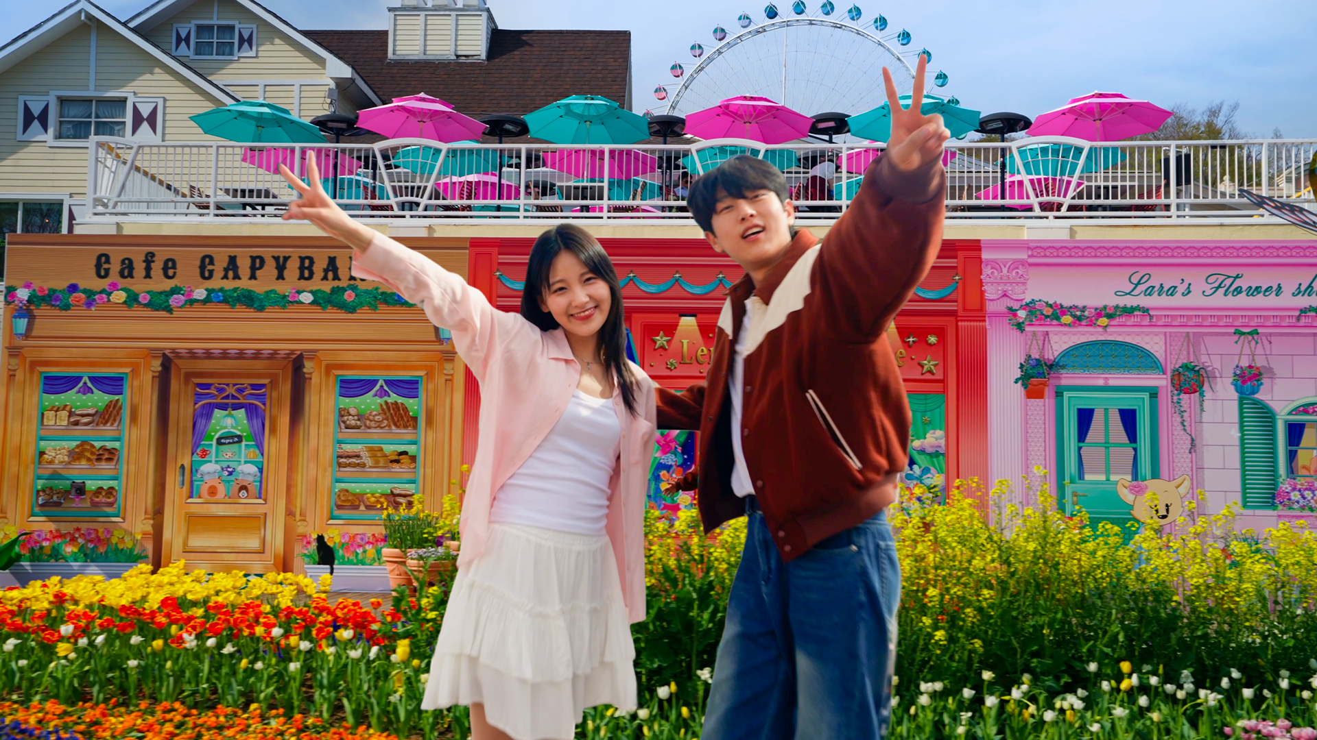 봄 데이트 필승 치트키는 여기!🌸｜#에버랜드 #봄축제