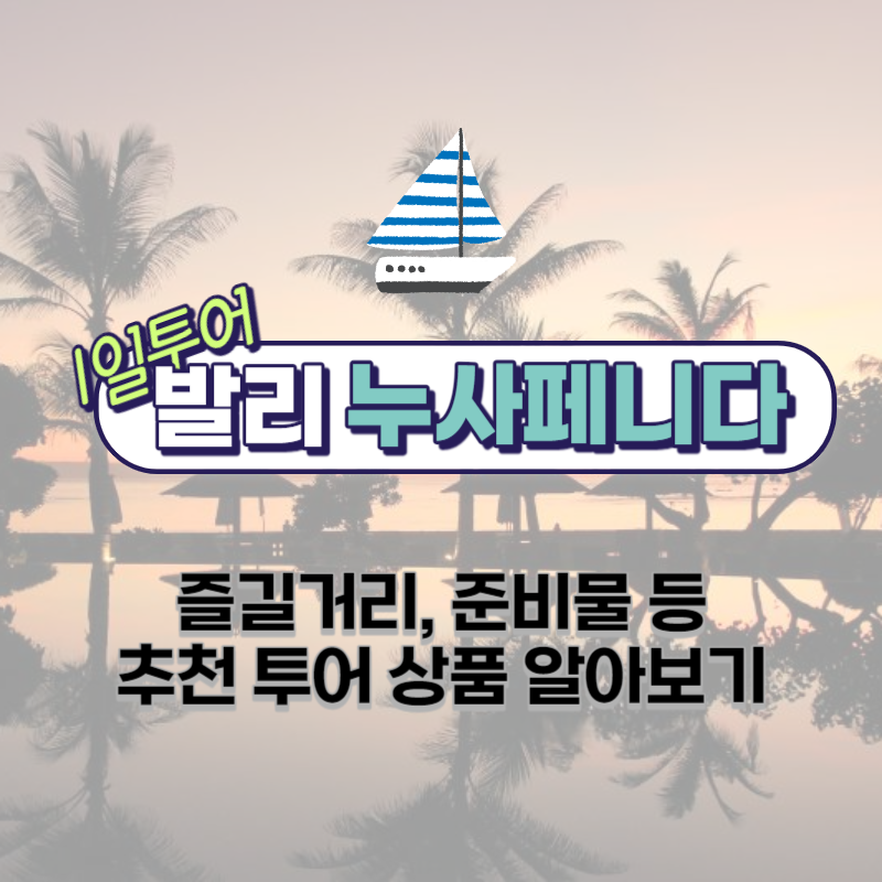 발리 누사페니다 투어