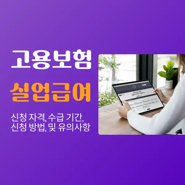 고용보험 실업급여