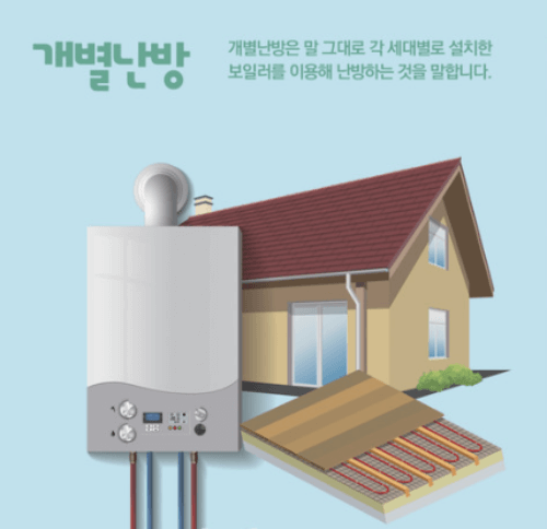 개별난방 이미지