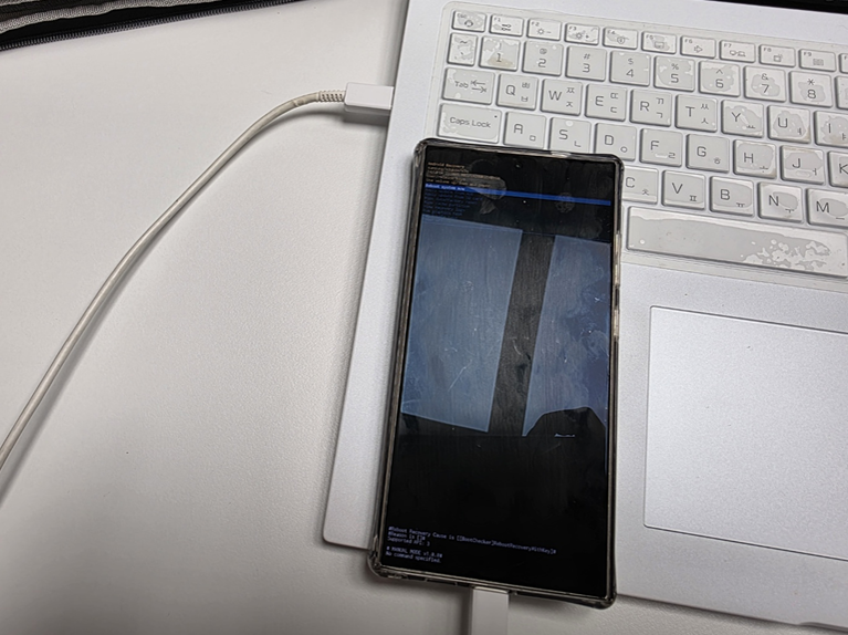 갤럭시 스마트폰 공장초기화 절차 Wipe data factory reset 화면