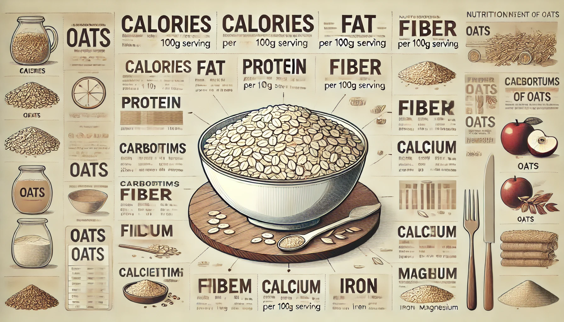 귀리의 영양 성분: 균형 잡힌 영양소의 보고