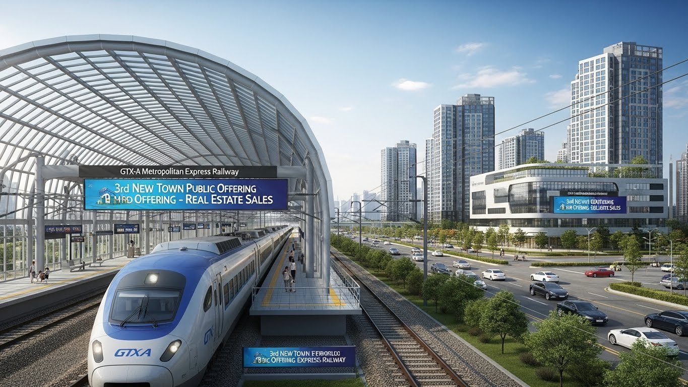 GTX-A 6월 전 구간 직결, 운정-수서 30분 시대 개막