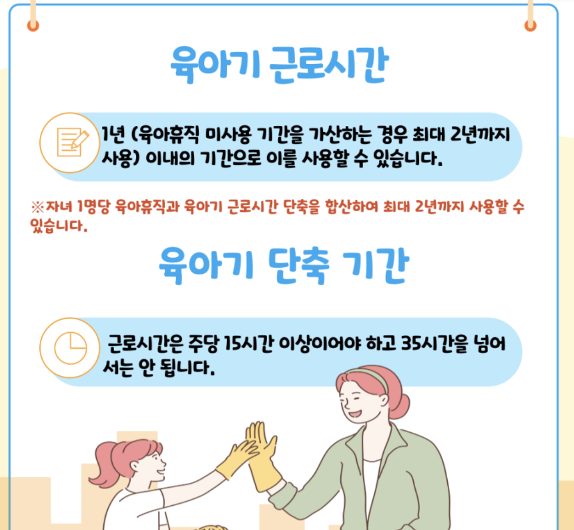 육아기근로시간단축 급여 신청 연차 연장근로 연차수당 연차계산 연차사용(+2024)