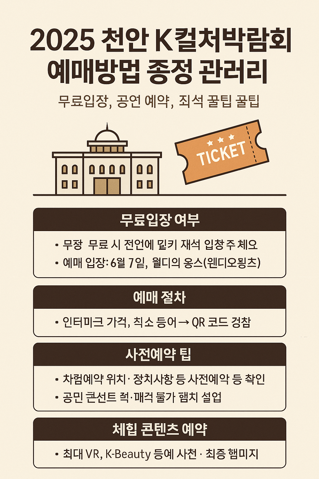 천안 K컬처박함회 2025 예먜방법