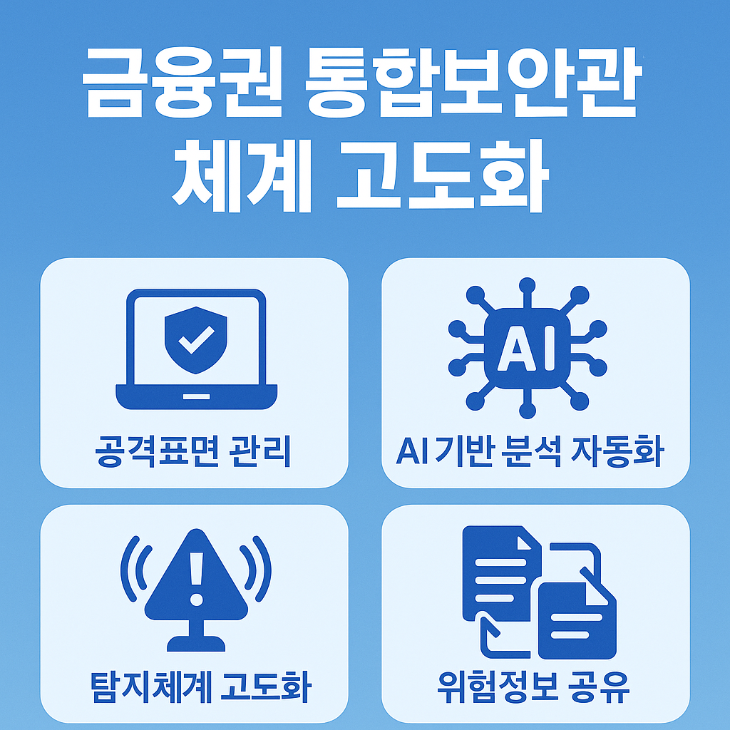 금융권 통합보안관제 체계 고도화 추진 관련 사진