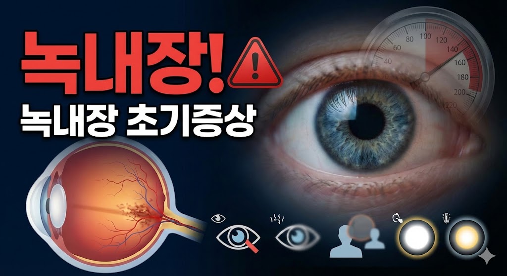 녹내장 초기증상