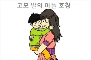 고모 딸의 아들 호칭