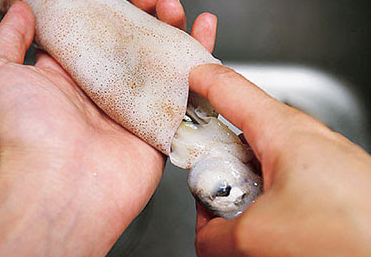 오징어 볶음 맛있게 만드는법 : 오징어 손질