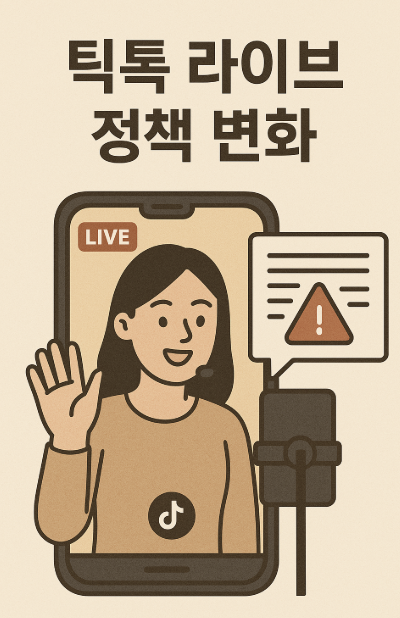 2025년 8월 기준 틱톡 정책 변화