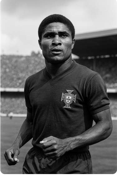 포르투칼의 흑표범 유세비오