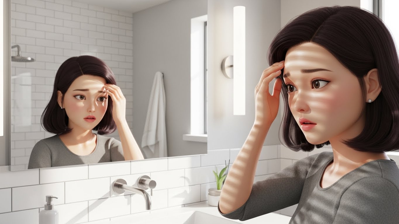 이마 필러, 이마 필러 부작용, 필러 쏠림