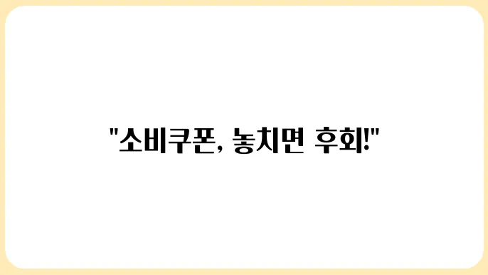 민생회복 소비쿠폰 소득·가구 조건 정리