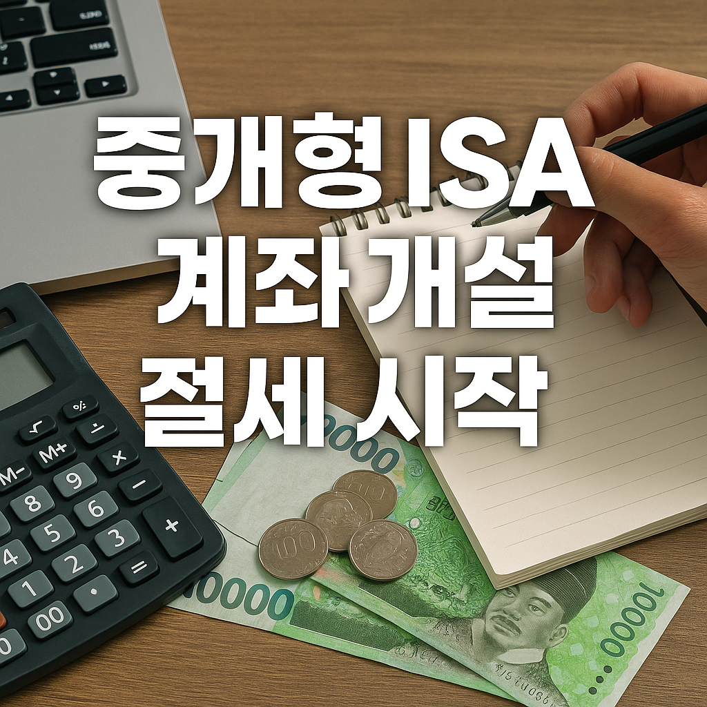 중개형ISA계좌개설