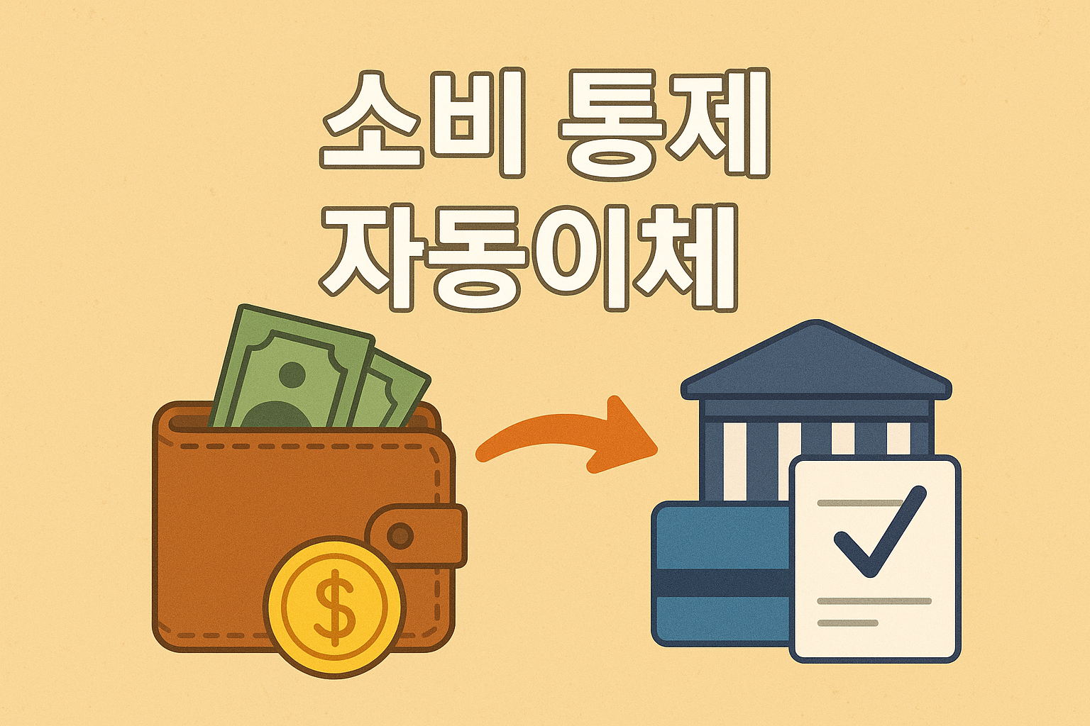 소비통제, 자동이체로 만드는 스마트 재무관리