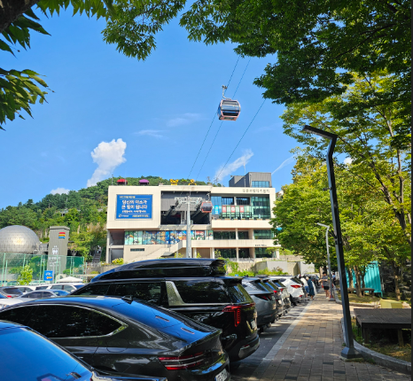 청풍호반 케이블카