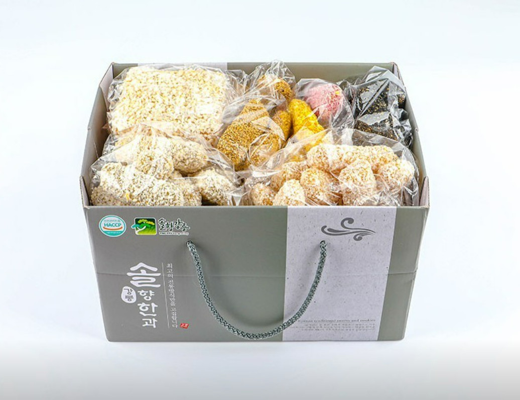 사노라면 강릉 4남매 전통 한과 공장 주문 방법