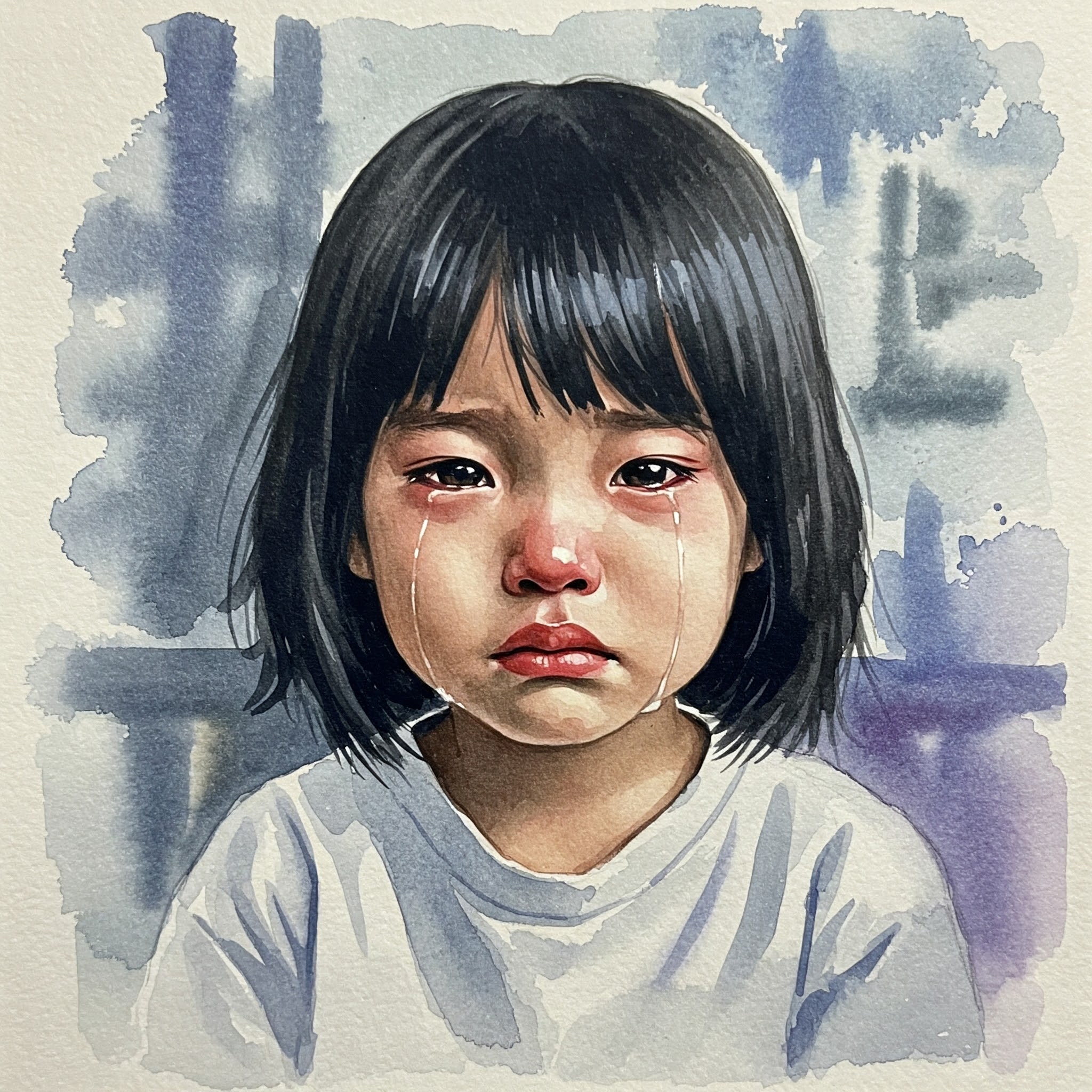 울고 있는 아이