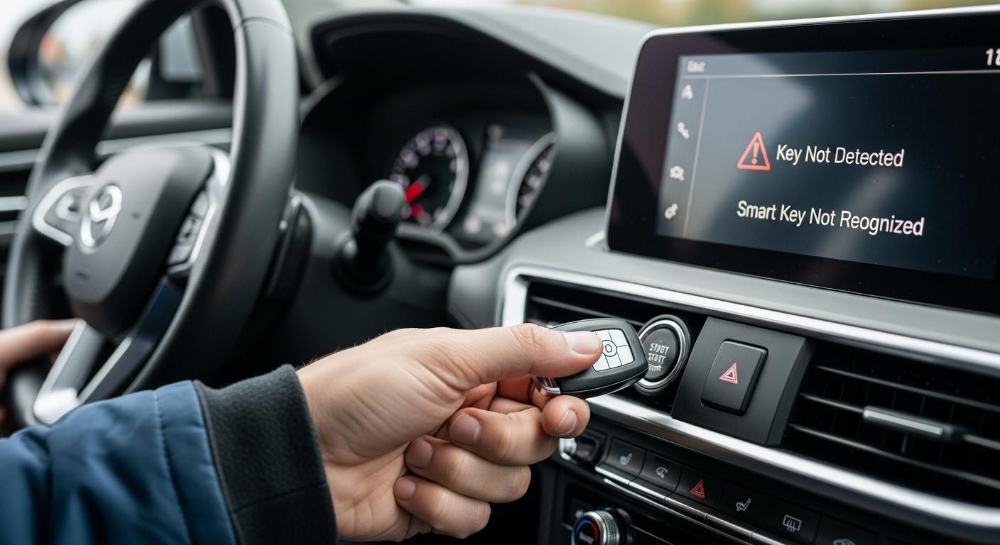 자동차 스마트키 인식 안될때