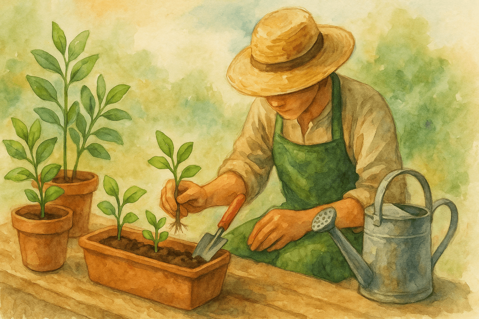 집에서도 쉽게 할 수 있는 식물 키우기와 정원 가꾸기