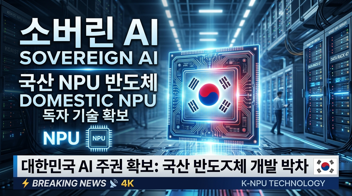 "국산 NPU로 AI 주권 지킨다" 풀스택 소버린 AI 생태계 구축이 갖는 의미