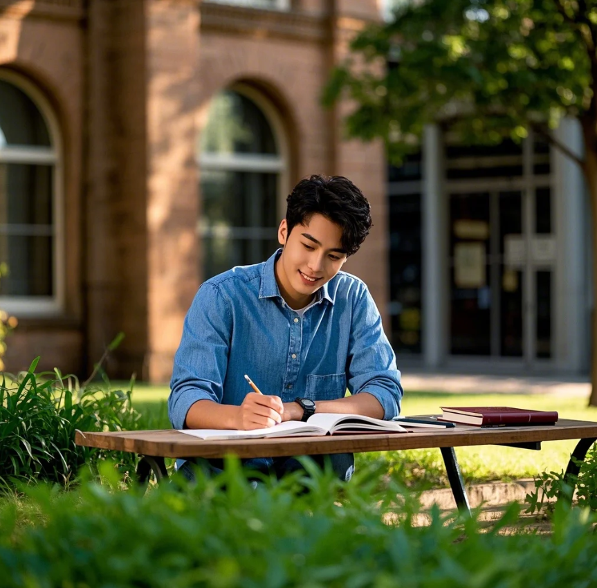 대학생 아들 학교 생활