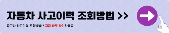 자동차 사고이력조회서비스