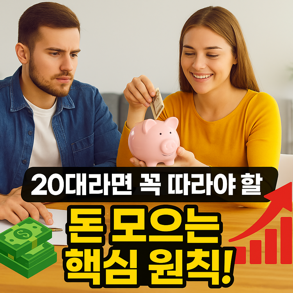 돈 모으는 20대가 따르는 핵심 재무 원칙