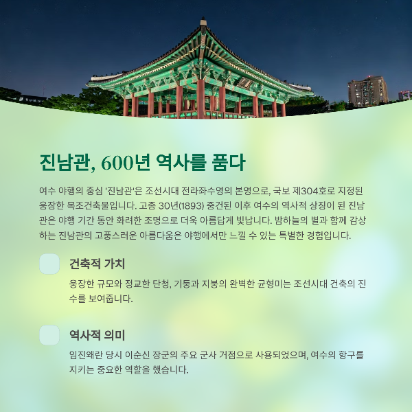 진남관, 600년 역사를 품다