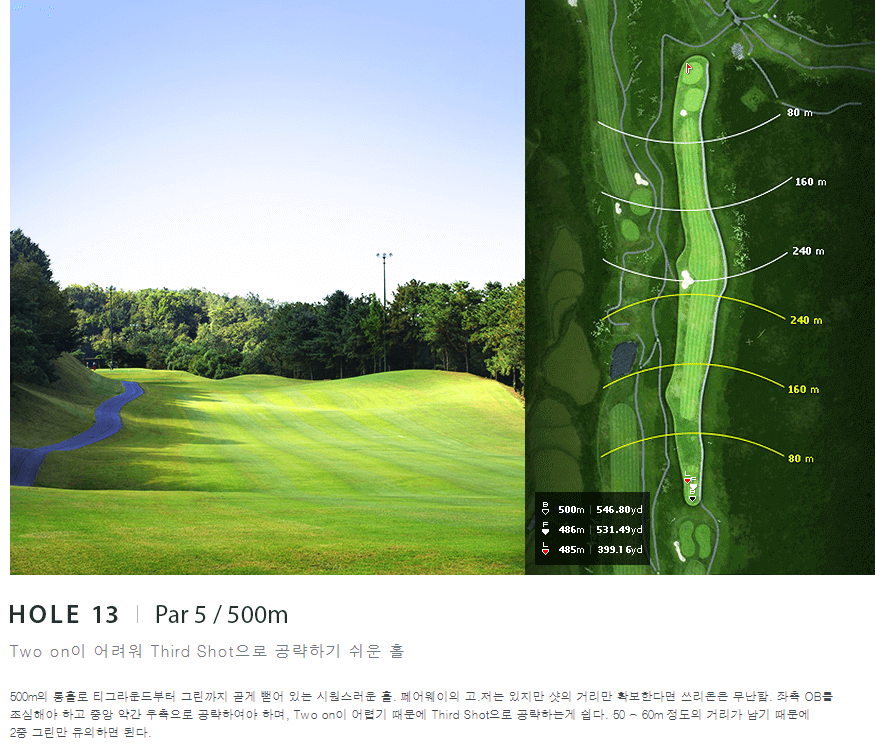 플라자 컨트리클럽 라이언코스 13